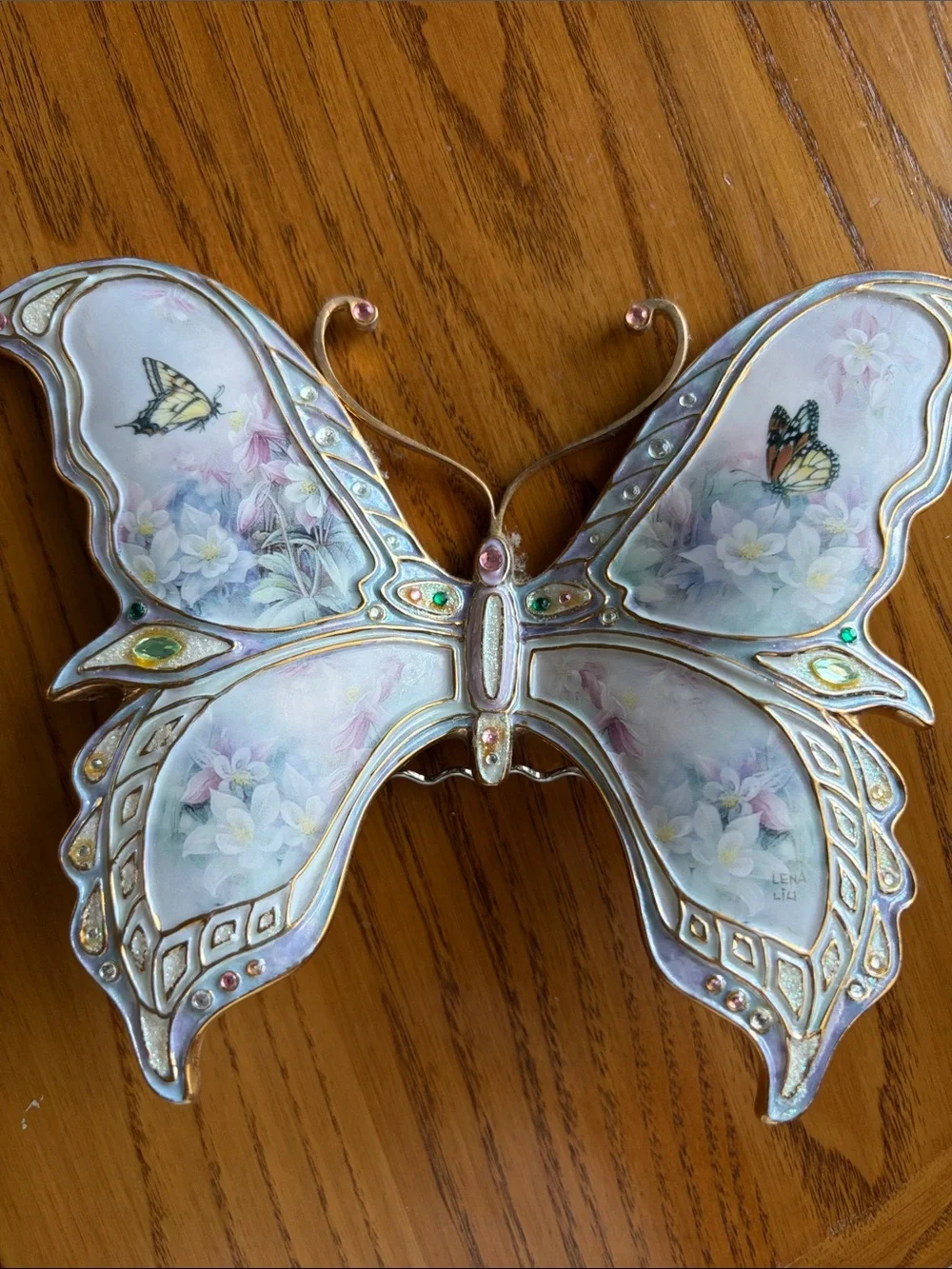 Butterfly Wall Decor “Floral Fantasy” by Lena Liu